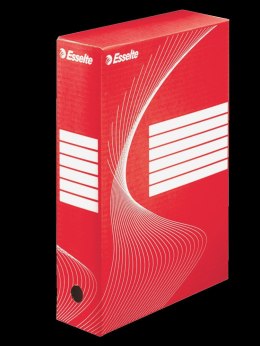 Pudło archiwizacyjne A4 czerwony karton [mm:] 245x80x 345 Esselte (128412) Esselte