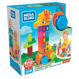 Klocki plastikowe Mega Bloks Żyrafa licz i jedż (GFG19) Mega Bloks