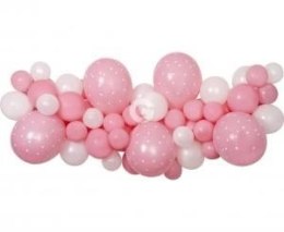 Girlanda balonowa baby pink, 65 szt. Godan (031355) Godan