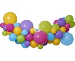 Girlanda balonowa kolorowa 65szt. Godan (031294) Godan