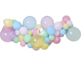 Girlanda balonowa pastelowa 65szt. Godan (031324) Godan