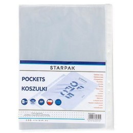 Koszulki na dokumenty Starpak A4 kolor: przezroczysta (409013) Starpak