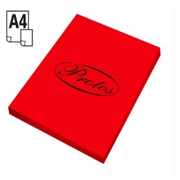 Papier kolorowy A4 czerwony 160g Protos Protos