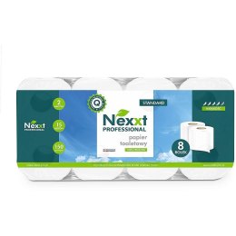 Papier toaletowy STANDARD celuloza 8 rolek biały Nexxt Professional