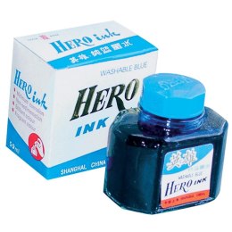 Atrament Hero niebieski wymazywalny 50ml Titanum