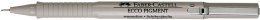 Cienkopis kreślarski Faber Castell Ecco Pigment, czarny 0,1mm 1kol. (FC166199) Faber Castell