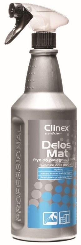 Płyn do pielęgnacji mebli Clinex Delos Mat 1l (77140) Clinex