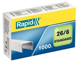Zszywki 26/6 Rapid Standard 1000 szt (24861300) Rapid