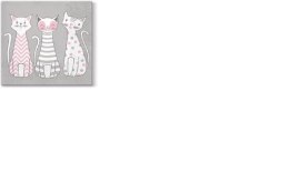 Serwetki Glam Cats mix nadruk bibuła [mm:] 330x330 Paw (TL699000) Paw