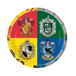 Talerz jednorazowy Godan Harry Potter Hogwarts Houses 8 szt. śr. 230mm 8 szt (93451) Godan