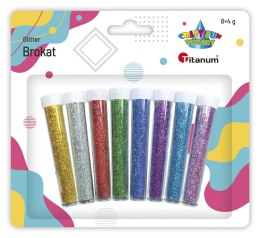 Brokat Titanum Craft-Fun Series kolor: mix 8 kolor. (WSG8B1) Titanum