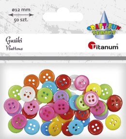 Guziki Titanum Craft-Fun Series mix 50 szt Titanum