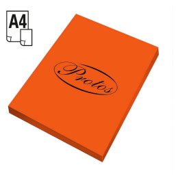Papier kolorowy A4 pomarańczowy 160g Protos Protos
