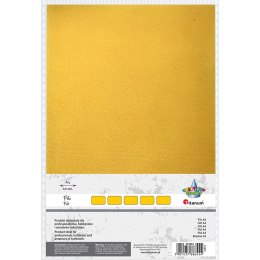 Filc Titanum Craft-Fun Series kolor: żółty 10 ark. [mm:] 210x297 (025) Titanum