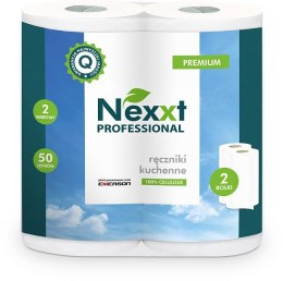 Ręcznik kuchenny PREMIUM 10m 50 listków 2 rolki Nexxt Professional