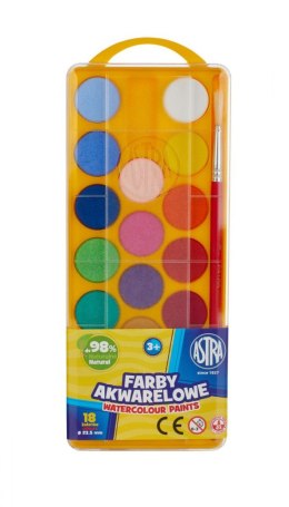 Farby akwarelowe Astra 18 kolor. (83210900) Astra