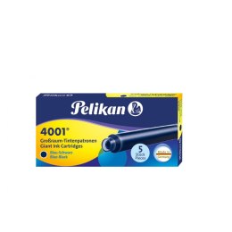 Naboje Pelikan GTP/5 długie niebiesko-czarny Pelikan