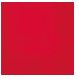 Serwetki czerwony bibuła [mm:] 330x330 Paw (SDL110503) Paw