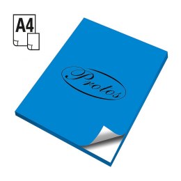 Etykieta samoprzylepna A4 niebieski [mm:] 210x297 Protos Protos