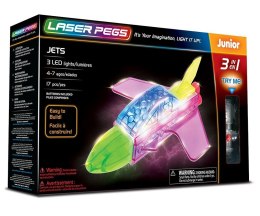 Klocki plastikowe Bemag Laser Pegs Jets 3w1 (31014) Bemag