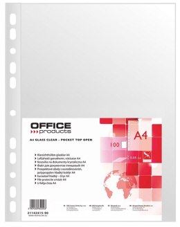 Koszulki na dokumenty Office Products krystaliczne A4 kolor: przezroczysty typu U 50 mic. (21142415-90) Office Products