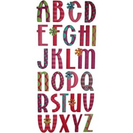 Naklejka (nalepka) Craft-Fun Series alfabet Titanum (TY23) Titanum