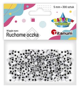 Oczka Titanum Craft-Fun Series 5mm 300 szt (O001) Titanum