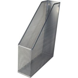 Pojemnik na czasopisma Titanum metalowy 7x32,2x24,5 cm srebrny (M-401S) Titanum