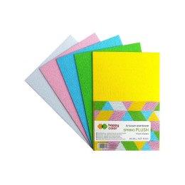 Arkusz piankowy Happy Color kolor: mix 5 ark. [mm:] 210x297 (HA 7135 2030-SPRING) Happy Color