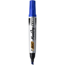 Marker permanentny Bic Marking 2300, niebieski 3,7-5,5mm ścięta końcówka (8209253) Bic