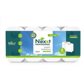 Papier toaletowy PREMIUM celuloza 8 rolek biały Nexxt Professional