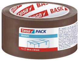 Taśma pakowa Tesa Basic 50mm brązowa 66m (58571-00000-00) Tesa