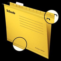 Teczka zawieszkowa A4 żółty karton 210g Esselte (90314) Esselte