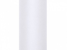 Tiul Partydeco 150mm biały 9m (TIU15-008) Partydeco