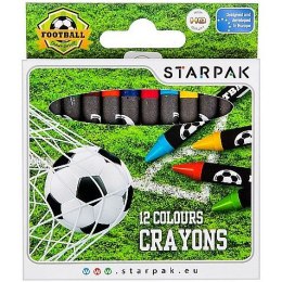 Kredki świecowe Starpak Football 12 kol. (274534) Starpak