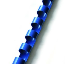 Grzbiety do bindowania A4 niebieski plastik śr. 51mm Argo (405513) Argo