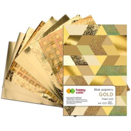 Zeszyt papierów kolorowych Happy Color A4 230g 10k (HA 3820 2030-MG) Happy Color