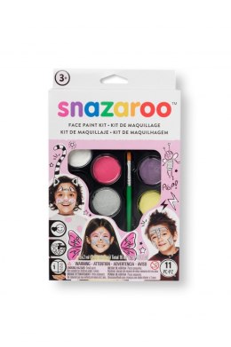 Farba do malowania twarzy Snazaroo zestaw dla dziewczynek 8 kolor. (1172031) Snazaroo