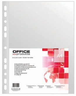 Koszulki na dokumenty Office Products groszkowe A4 kolor: przezroczysty typu U 40 mic. (21141215-90) Office Products