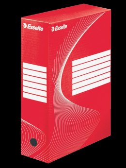 Pudło archiwizacyjne Boxy 100 A4 czerwony karton [mm:] 245x100x 345 Esselte (128422) Esselte