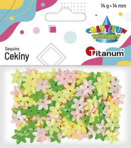 Cekiny Titanum Craft-Fun Series kwiatki mix 14g (CK053) Titanum