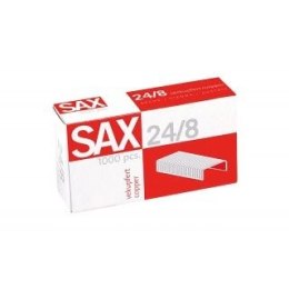 Zszywki 24/8 Sax miedziane 1000 szt (ISAX24/8) Sax