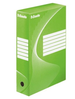 Pudło archiwizacyjne A4 zielony karton [mm:] 245x80x 345 Esselte (128414) Esselte