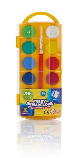 Farby akwarelowe Astra 12 kolor. (83216905) Astra