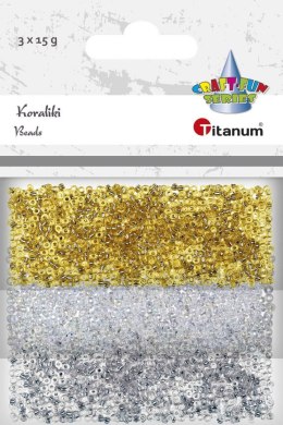 Koraliki kreatywne Craft-Fun Series 3 kolory Titanum Titanum