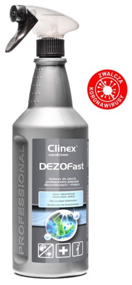 Środki czystości Dezofast 1000ml Clinex (CL77014) Clinex