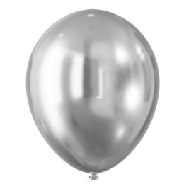 Balon gumowy Arpex Celebrate! efekt chromu srebrny 300mm (KB4437SRE-2510) Arpex