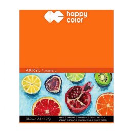 Blok artystyczny Happy Color A5 360g 10k (HA 7836 1530-A10) Happy Color