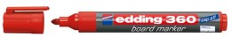 Marker suchościeralny Edding 360, czerwony 1,5-3,00mm okrągła końcówka Edding