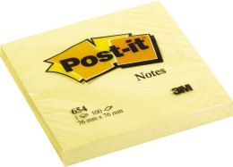 Notes samoprzylepny Post-It żółty 100k [mm:] 76x76 Post-It